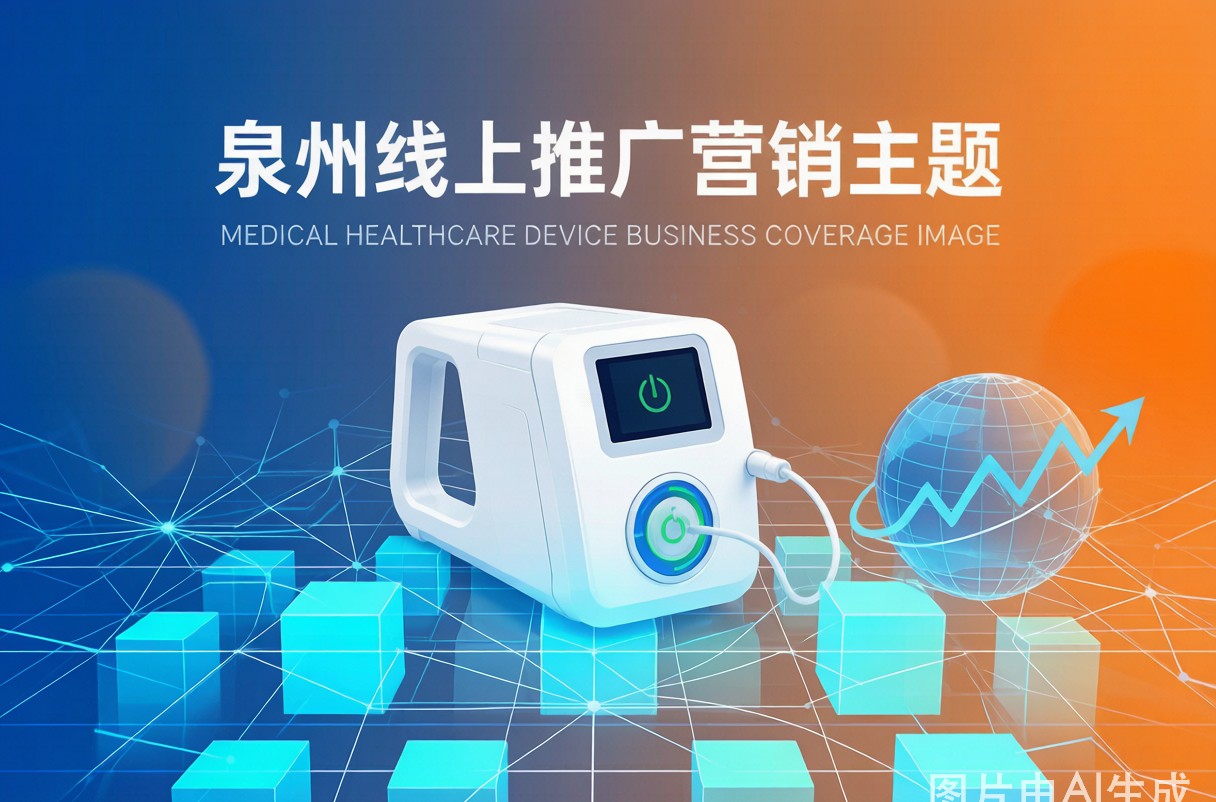 医疗健康器械企业如何借力泉州网络推广实现精准获客与品牌突围