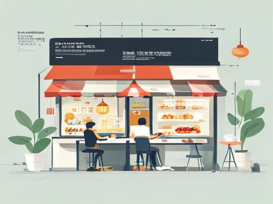 餐饮门店线上引流到店转化流程示意图