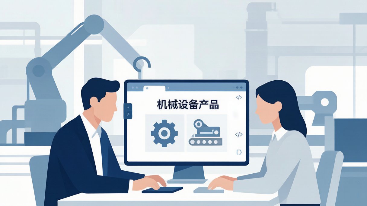 机械厂官网重建案例