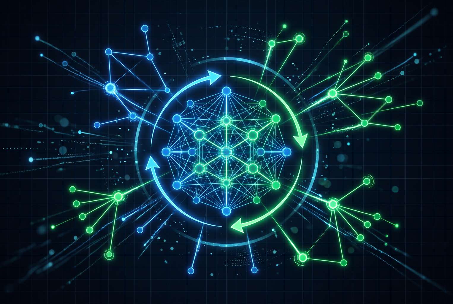 AIO技术价值链三层结构图