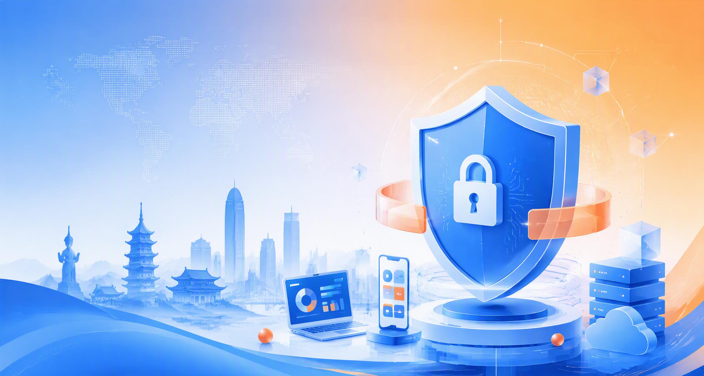 网络安全防护示意图