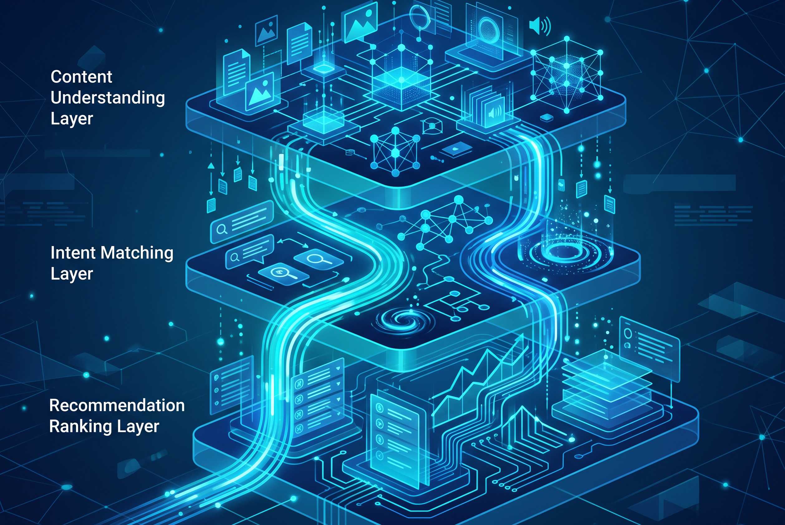 AIO技术价值链路架构示意图