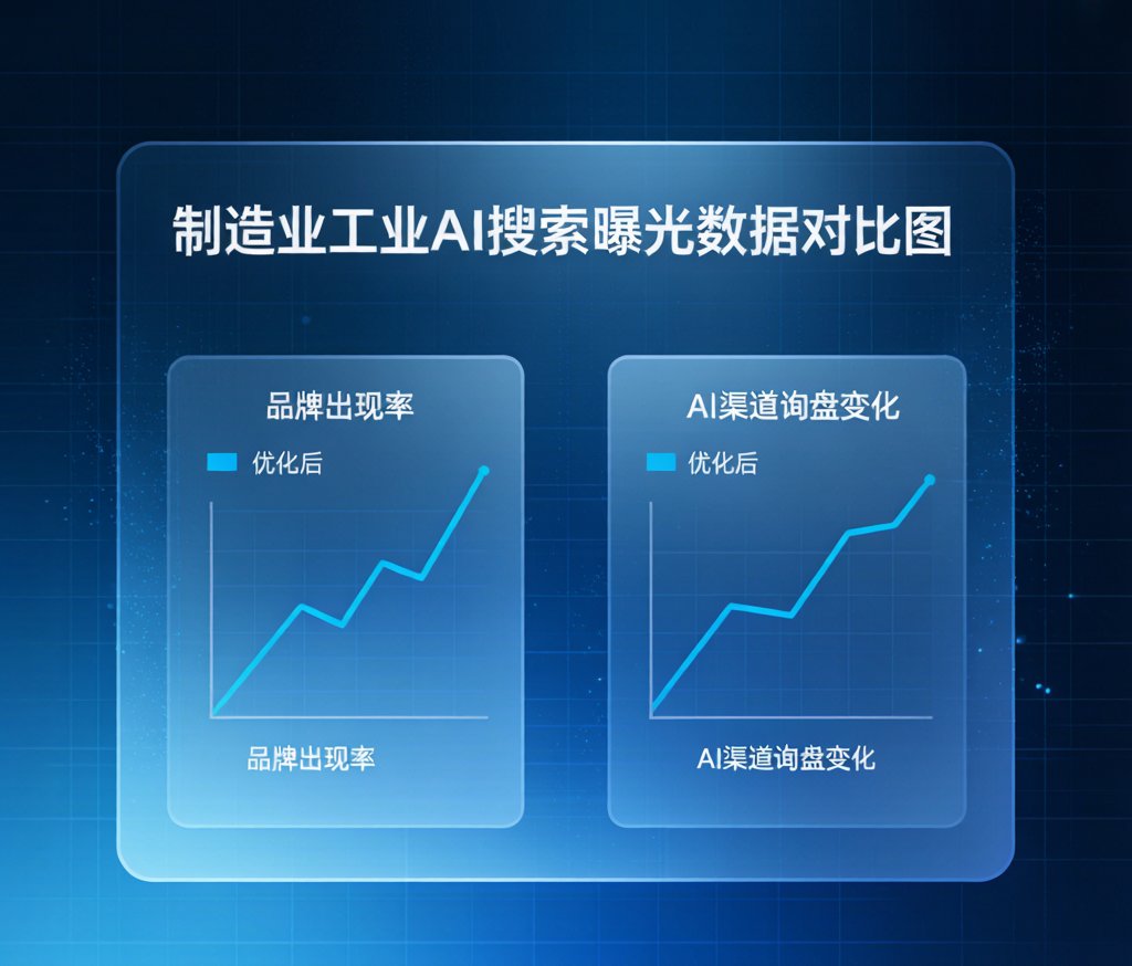 数据图表:AI推荐对工业品询盘的影响