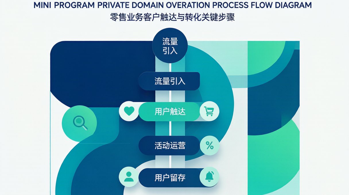 小程序运营流程示意图