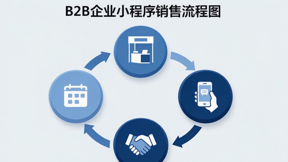 小程序运营流程示意图