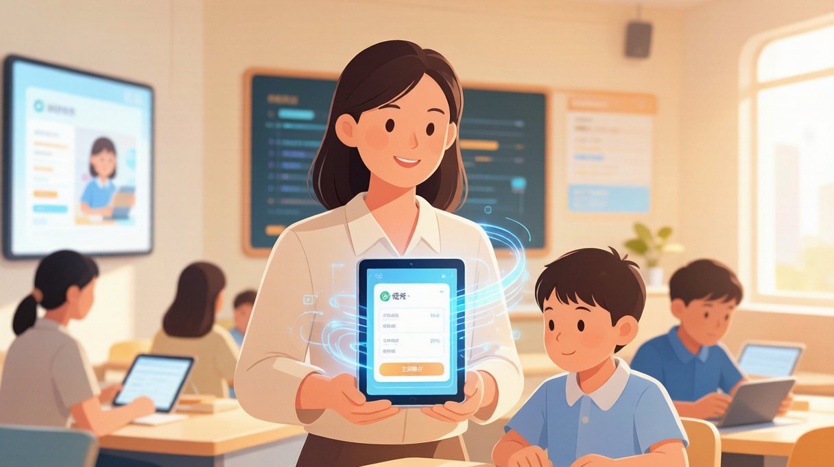 教培机构数字化转型与招生获客场景图