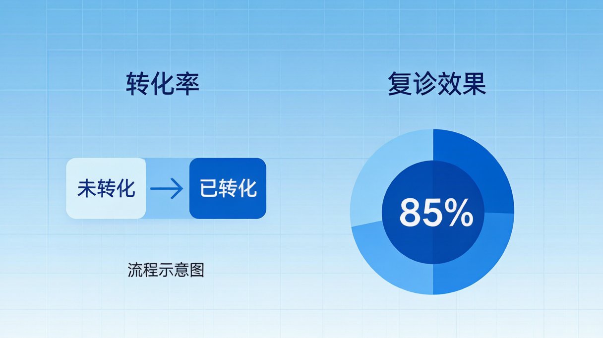 医疗机构小程序患者预约与健康数据分析图