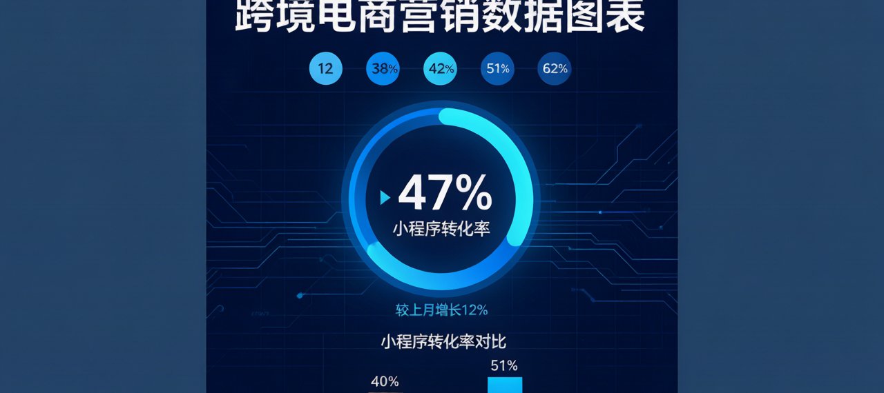 插图:外贸小程序转化率对比图