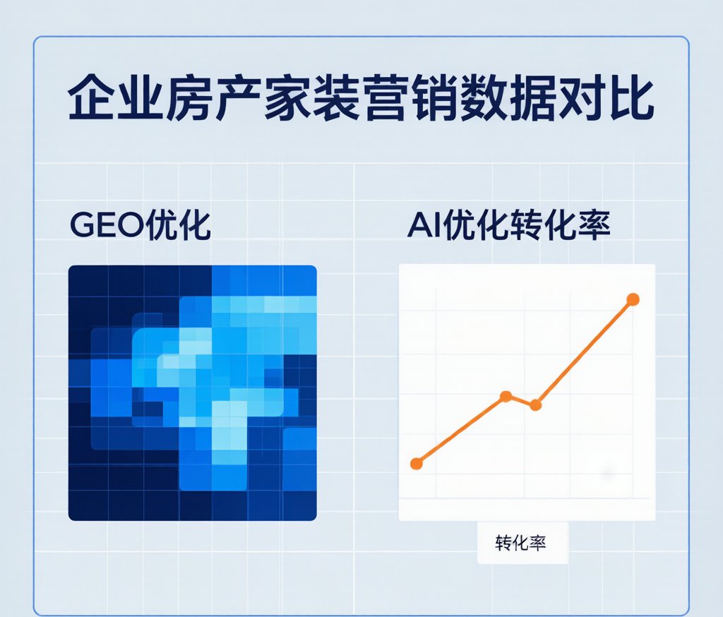 家装行业AI搜索获客趋势图