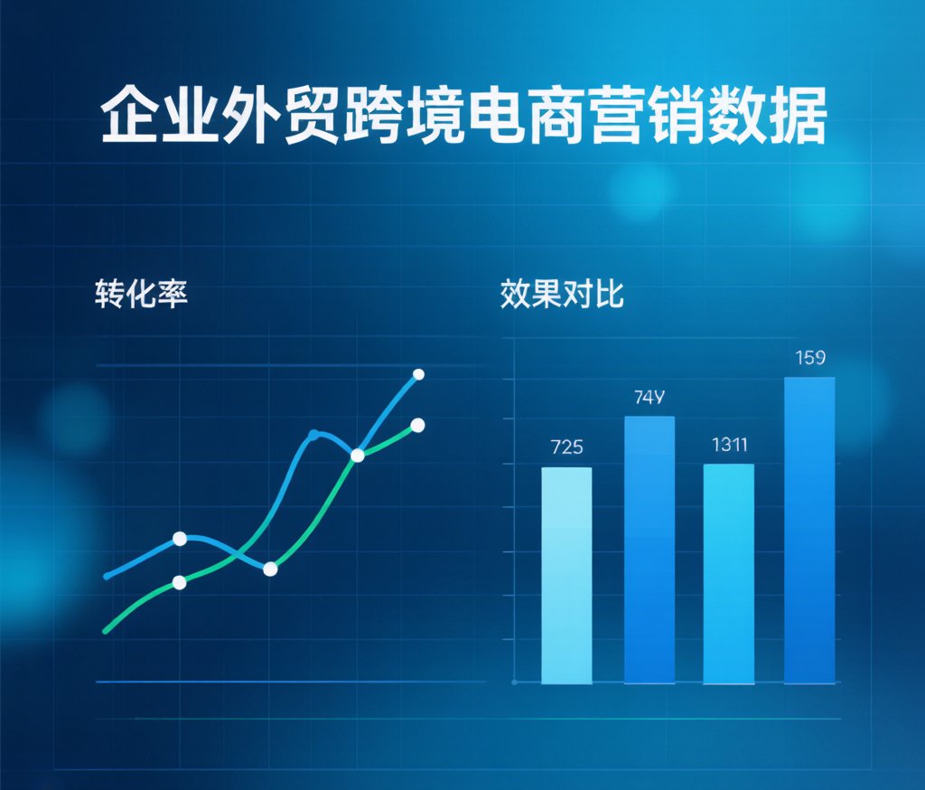 外贸跨境电商营销数据图表