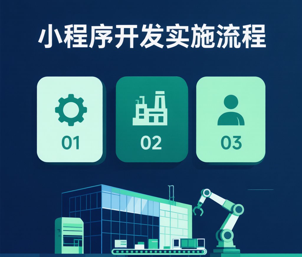小程序开发流程示意图