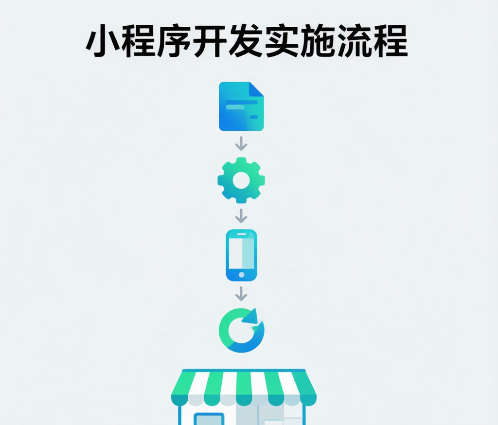 小程序开发流程示意图