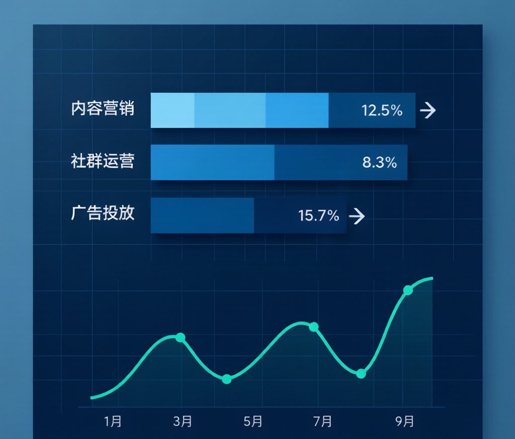制造业营销数据图表