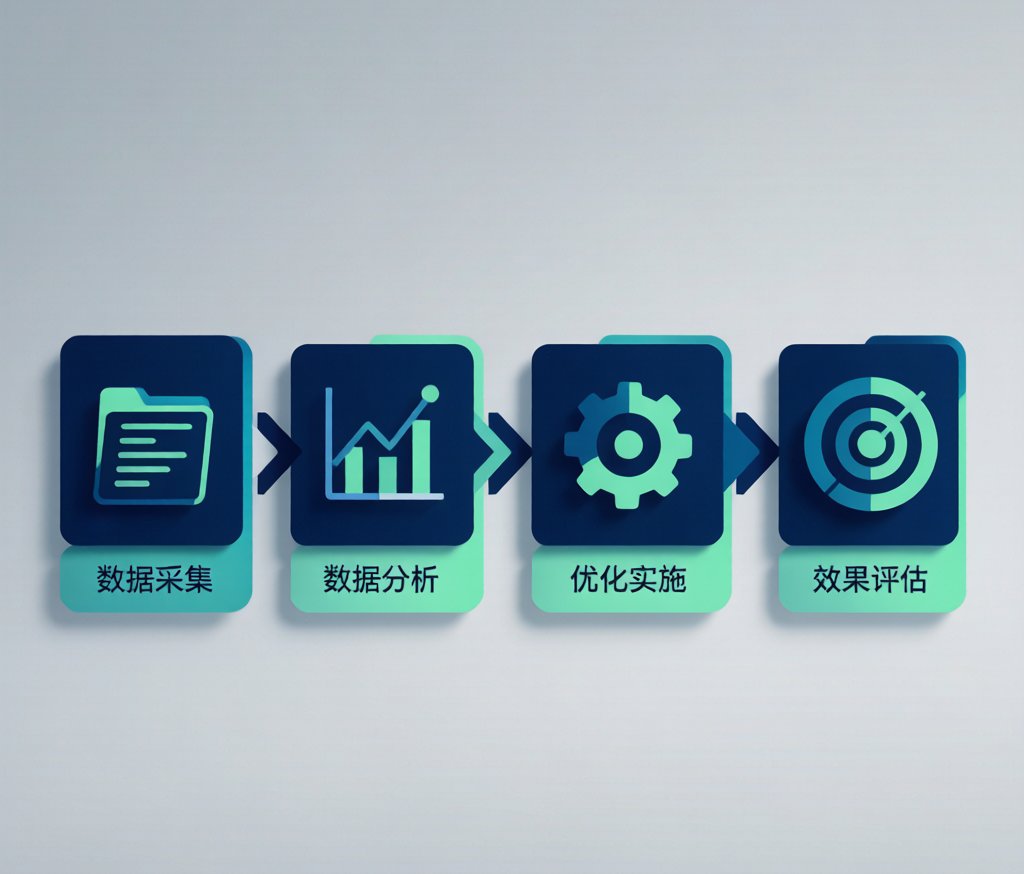 GEO优化实施流程示意图